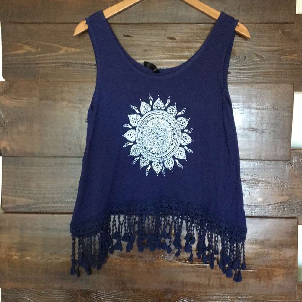 Bohemian tank top